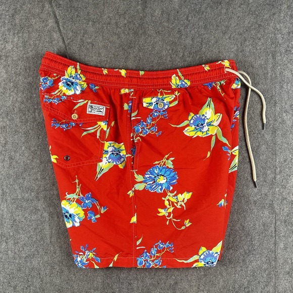 Polo Ralph Lauren Other - Polo Ralph Lauren Swim Trunks Mens 2XL 6"‎ Swimwear Floral Aloha Hawaiian Shorts